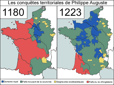 フィリップ2世（フランス） 百年戦争