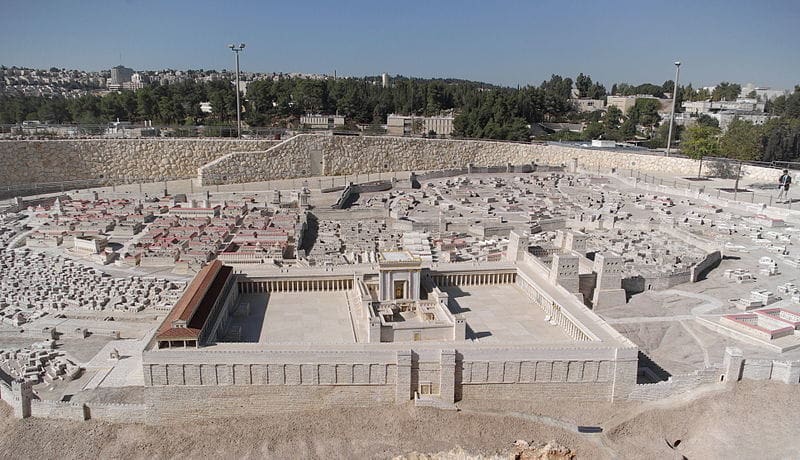 考古学を元に再現された1世紀のエルサレム
