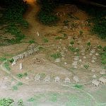 三内丸山遺跡集落の復元模型