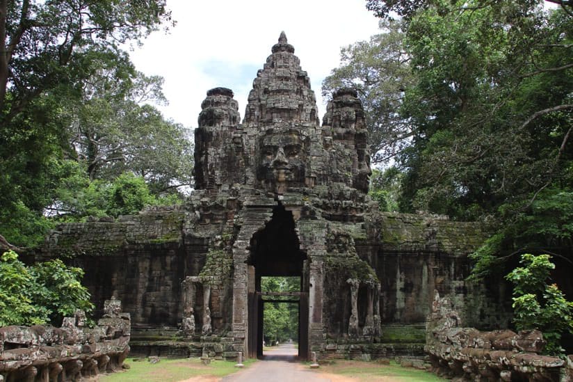 アンコール・トム 東南アジアの古代文化 アンコール遺跡