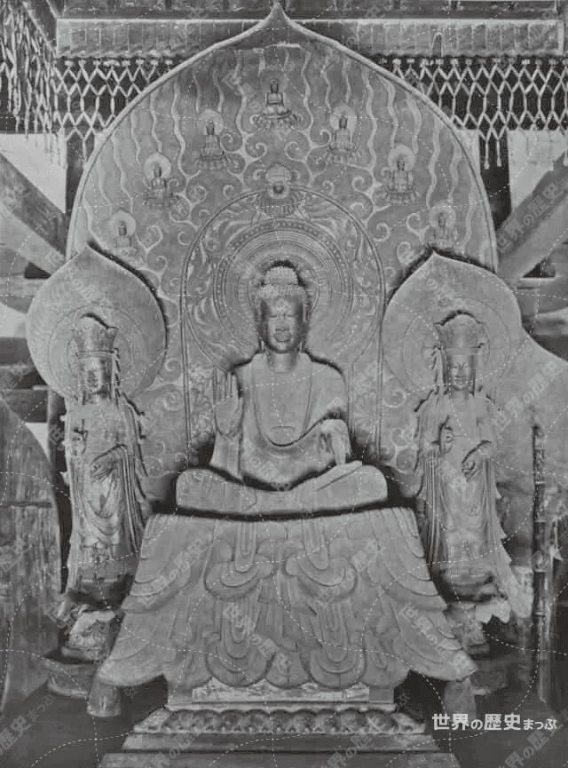 法隆寺金堂釈迦三尊像 1「飛鳥の朝廷」まとめ2/2 - 飛鳥の朝廷と文化